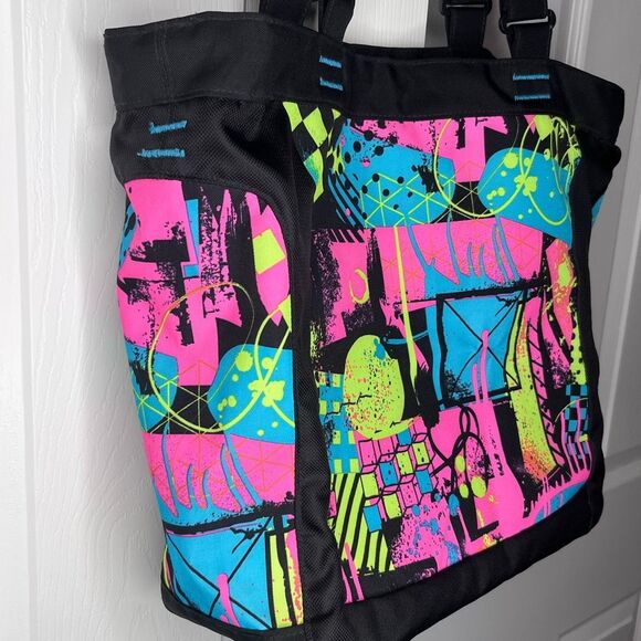 Jansport Retro Shoulder Bag y2k 90’s Neon - Picture 8 of 9